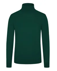 Tom Rusborg Rollkragenpullover aus Merinowolle Grün