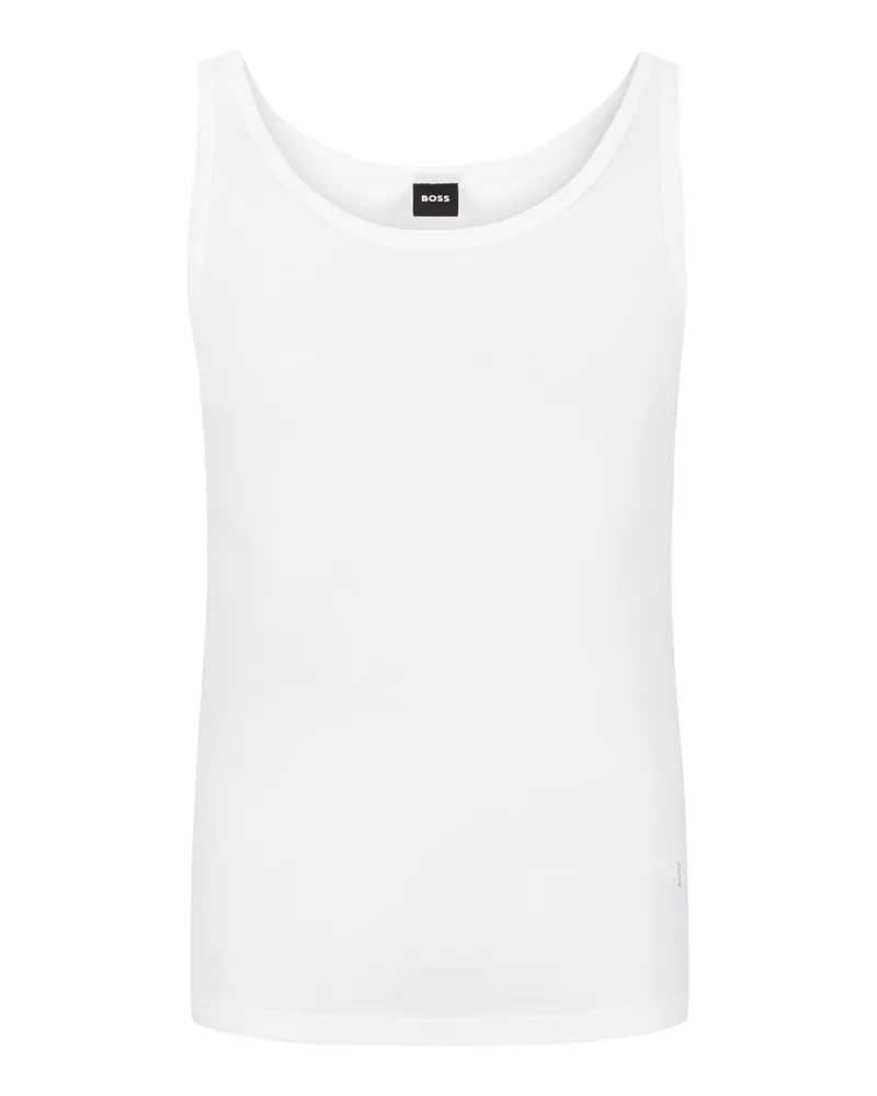 HUGO BOSS 2er Pack Tank Top mit Stretchanteil in Weiß