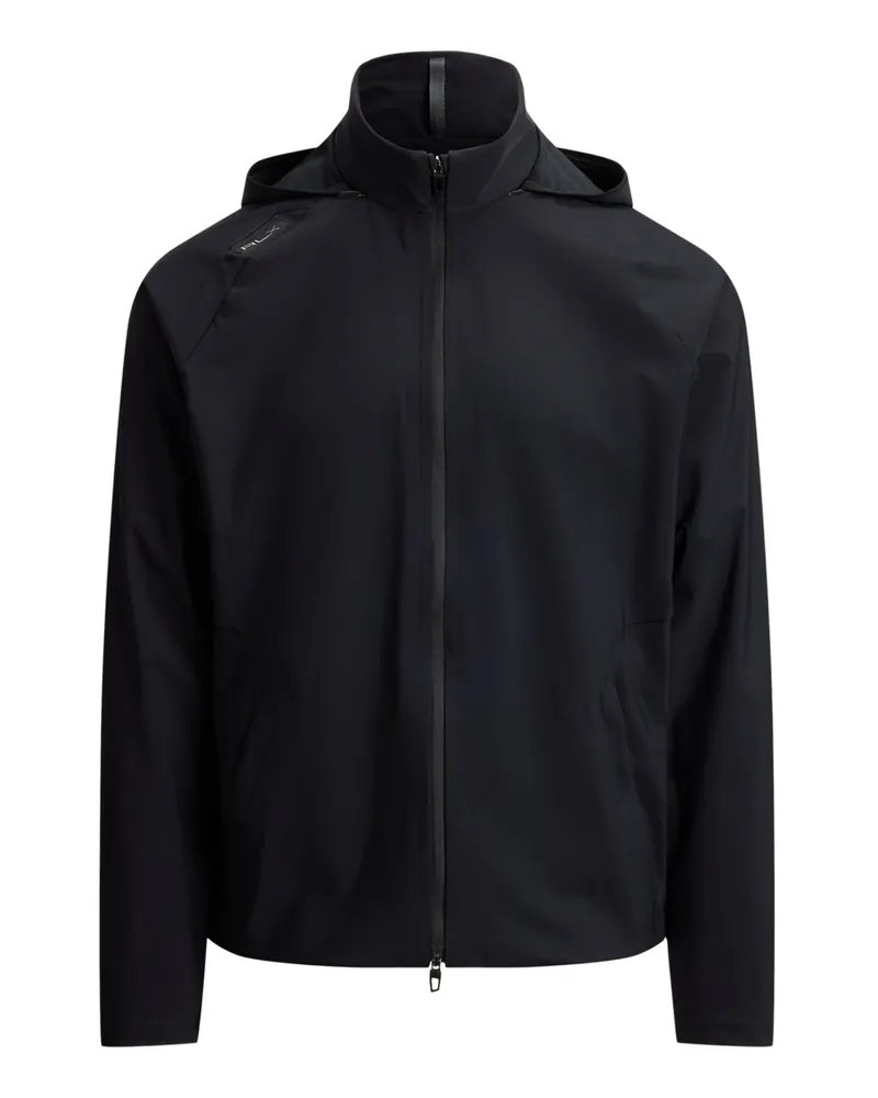 Ralph Lauren Leichte RLX-Jacke mit verstaubarer Kapuze in Schwarz