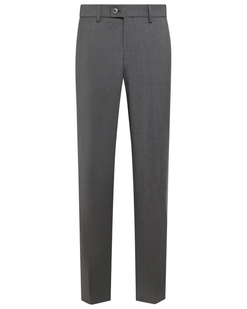 Hiltl Anzughose Terni aus B-DYnamic Wool, Slim in Mittelgrau