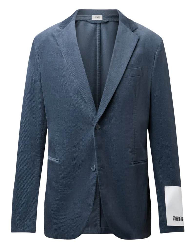Drykorn Casual Cord-Sakko Catory mit Stretch-Anteil, Regular Fit in Blau