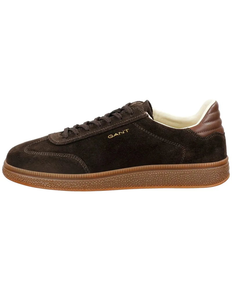 Gant Sneaker Cuzmo aus Veloursleder in Braun