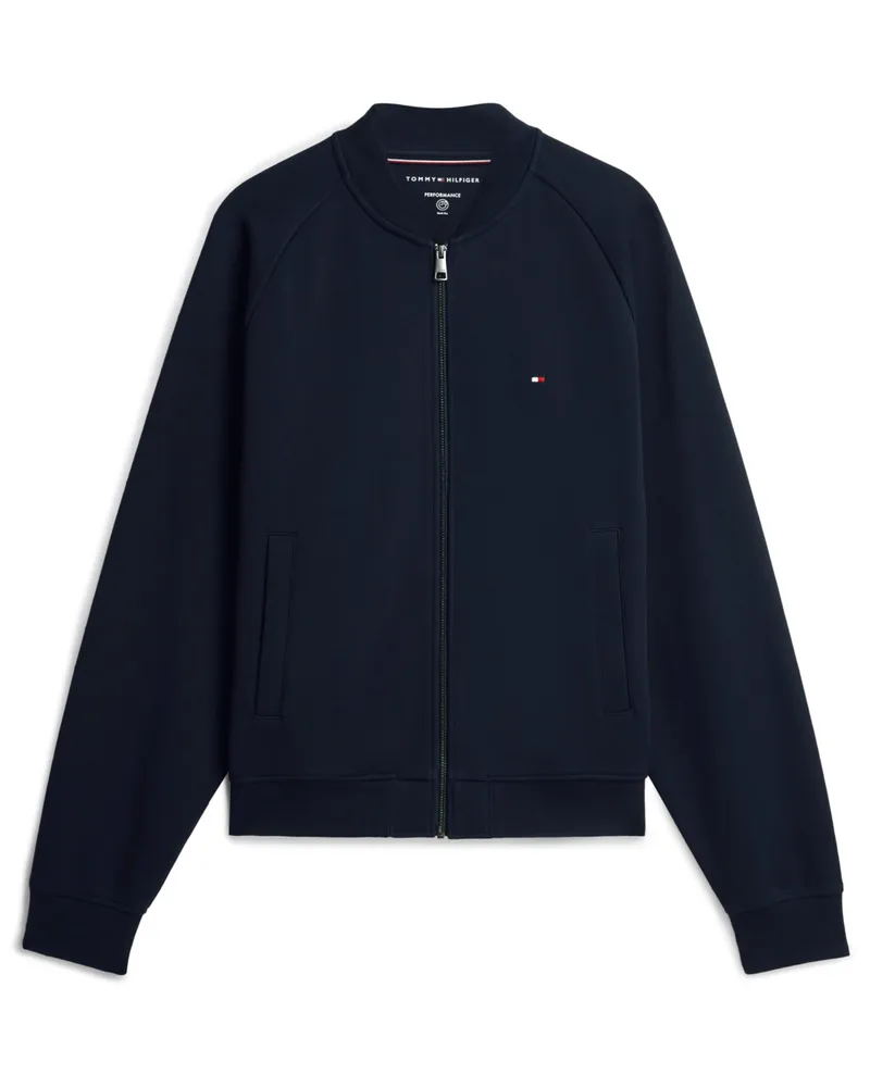 Tommy Hilfiger Leichte Bomberjacke mit Logo-Stickerei in Marine
