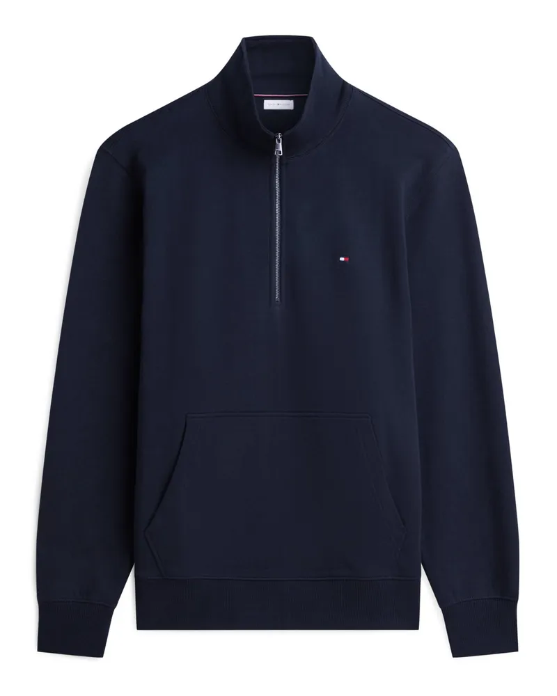 Tommy Hilfiger Sweat-Troyer aus Baumwolle mit Logo-Stickerei in Marine