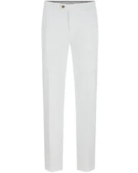 Hiltl Chino Tilo mit Stretchanteil, Slim Straight Fit Weiß