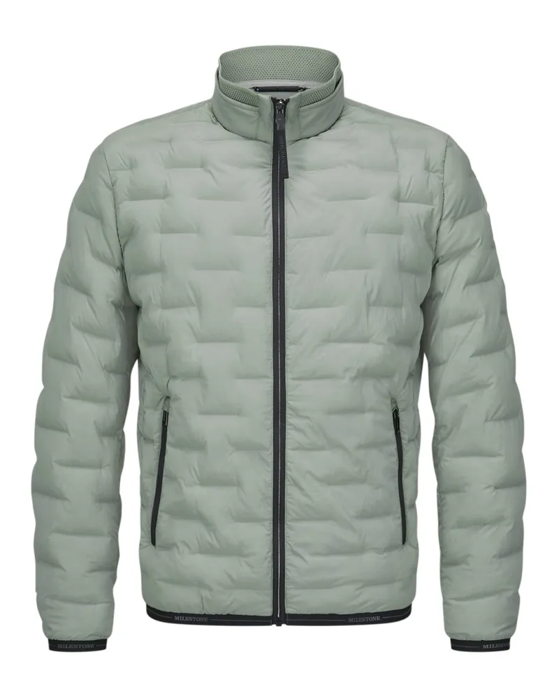 Milestone Leichte Steppjacke MSHopper aus Microfaser mit Sorona®-Füllung in Salbei