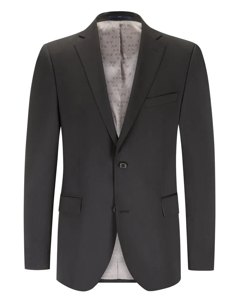 Dressler Sakko aus reiner Schurwolle in Schwarz