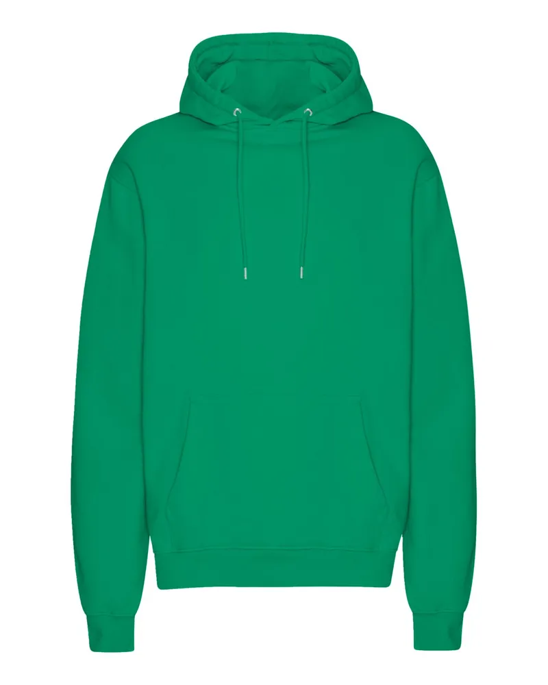 COLORFUL STANDARD Hoodie aus Bio-Baumwolle in Apfelgrün