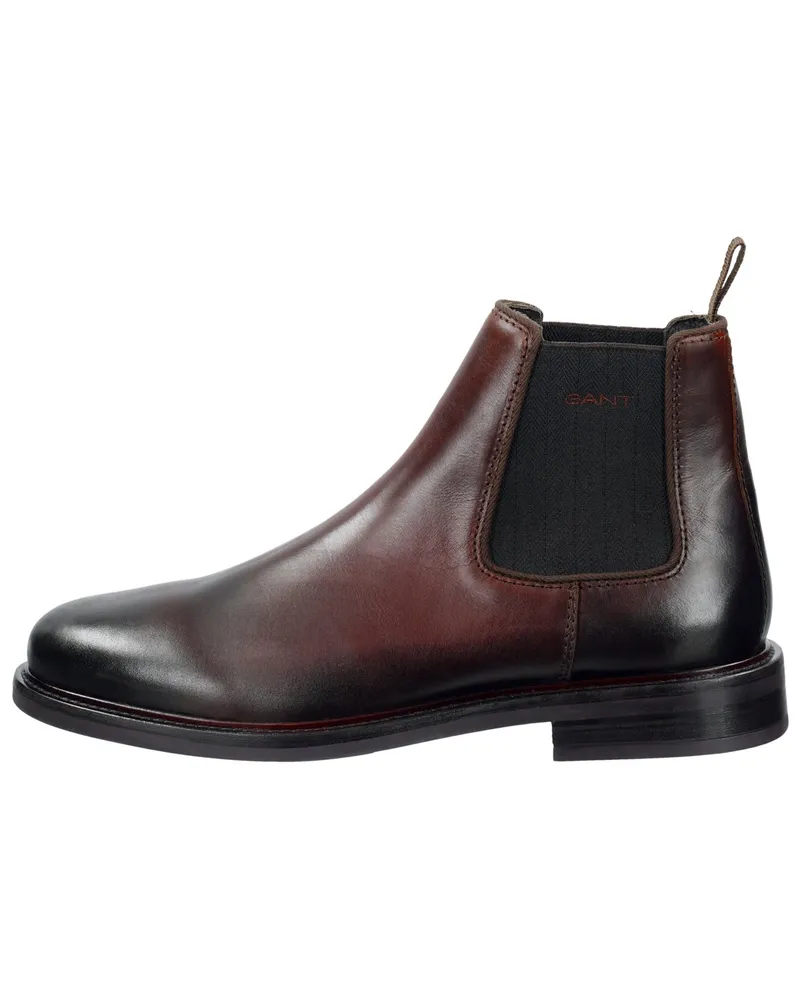 Gant Chelsea Boots, St. Fairkon aus Glattleder in Braun