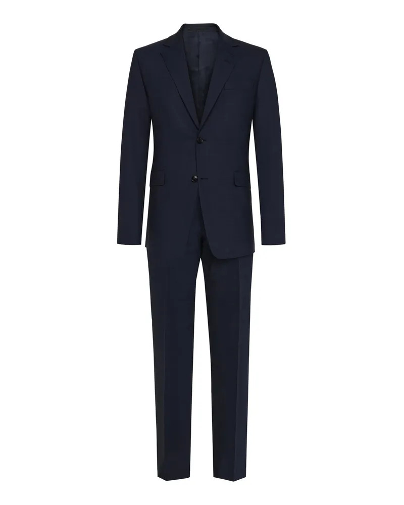 Tiger of Sweden Komplettanzug aus einem Wollmix mit Reverskragen in Marine