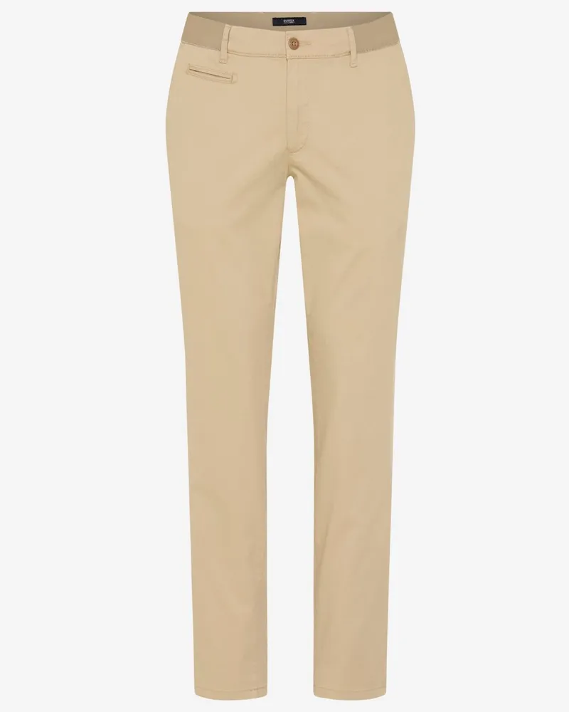Eurex by Brax Chino Torge mit Dehnbund und Stretchanteil, Regular Fit in Sand