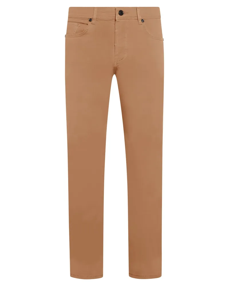 Baldessarini Raw Jeans Jack mit Stretchanteil, Regular Fit in Cognac