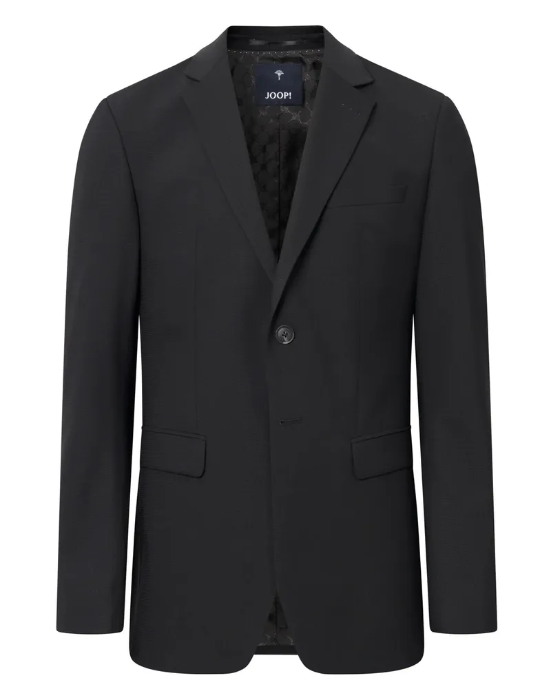 JOOP! Anzugsakko mit Stretchanteil und feinem Karo-Muster, Extra Slim Fit in Schwarz