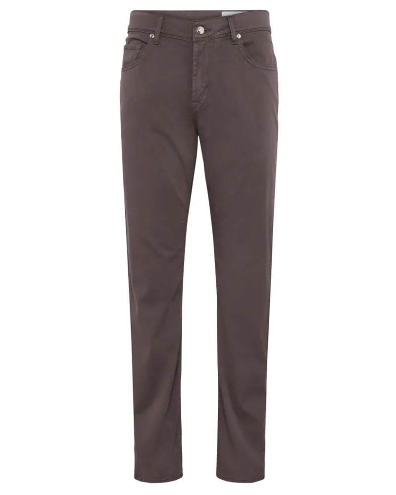 Baldessarini Softe 5-Pocket-Hose Jack mit Stretchanteil, Regular Fit in Dunkelbraun