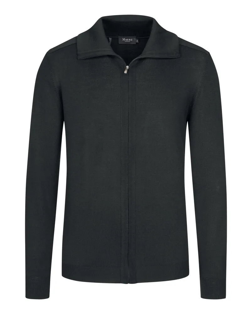 Maerz Hochwertige Strickjacke in Anthrazit
