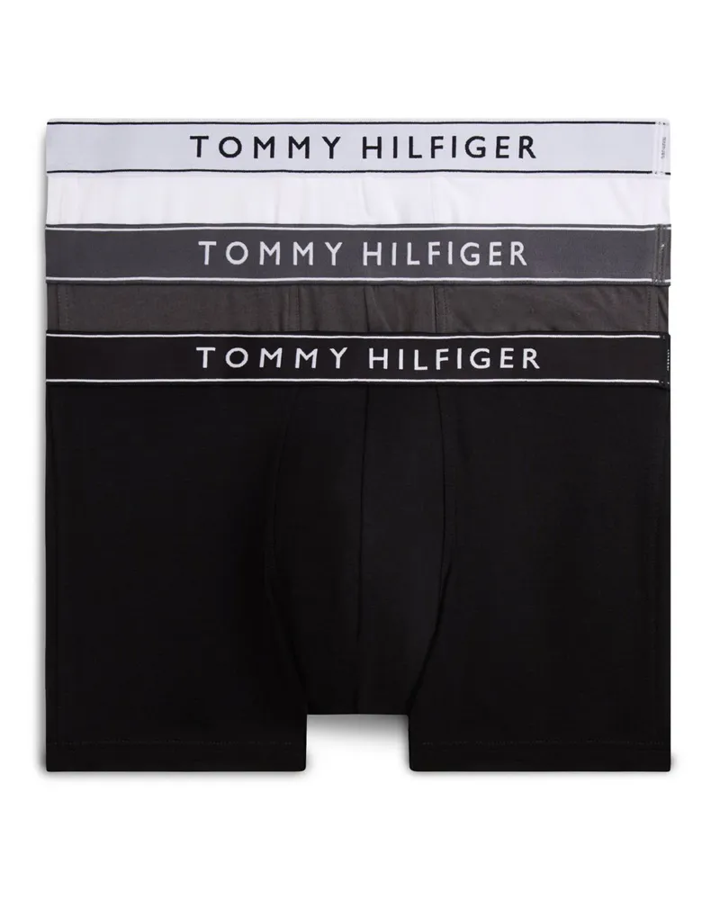 Tommy Hilfiger 3er Pack Boxer-Trunks mit Label-Bund und Stretch in Multicolor