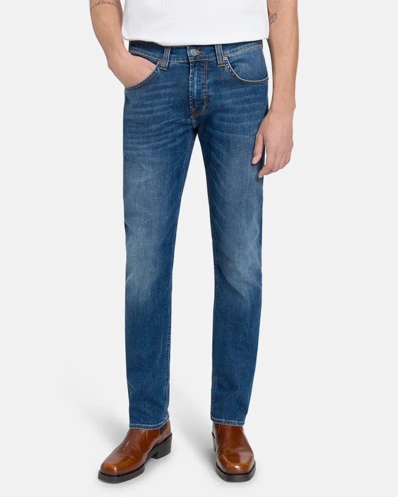 Baldessarini Jeans Jack mit Stretchanteil, Regular Fit in Graublau