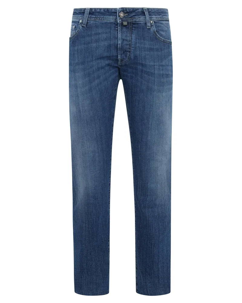 Jacob Cohën Jeans Nick mit Stretchanteil, Slim Fit in Hellblau