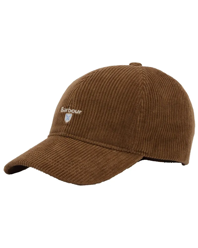 Barbour Cap Preston aus Cord in Braun