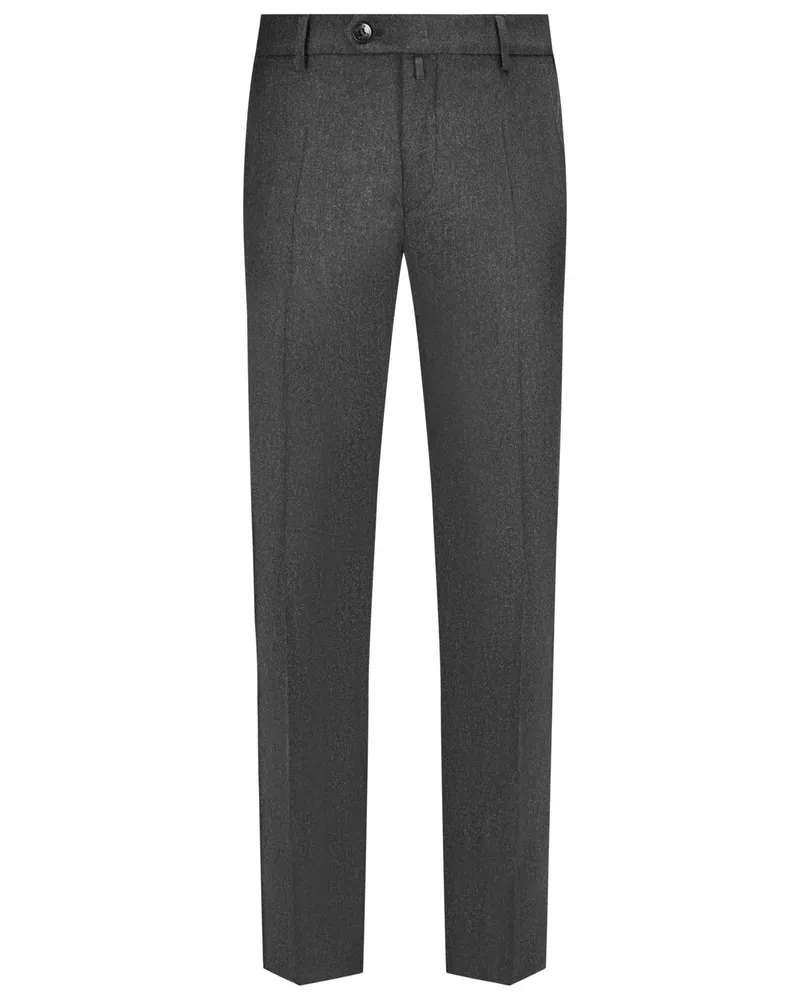 Meyer Hosen Wollhose Bonn mit Stretch, Modern Fit in Anthrazit