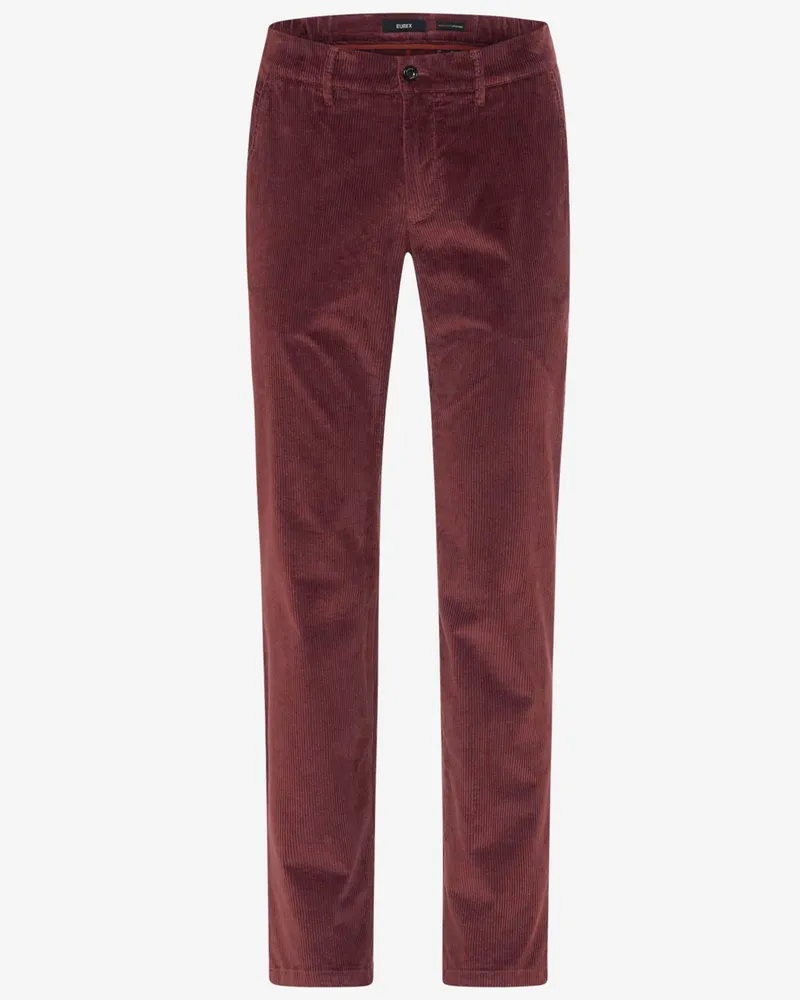 Eurex by Brax Cordhose Thilo mit Lyocell und Stretch, Regular Fit in Bordeaux