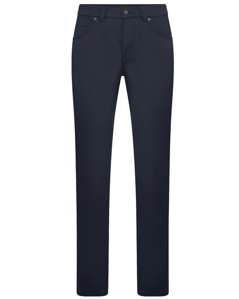 Atelier GARDEUR Leichte Chino Bill-3 mit Stretch-Anteil, Modern Fit in Marine