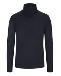 Tom Rusborg Rollkragenpullover aus Kaschmir Marine