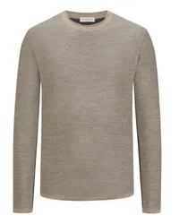 Phil Petter Leichter Pullover mit Inside-Out-Nähten Beige