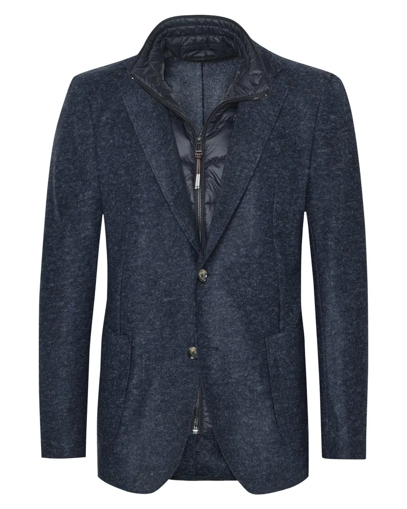 windsor. Hybrid-Sakko Triest mit heraustrennbarem Zip-Inlay, Shaped Fit in Blau