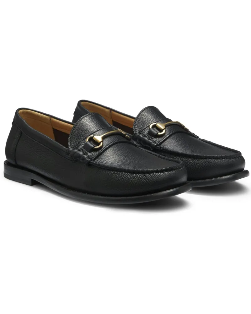 HUGO BOSS Loafer Tevan aus Nappaleder in Schwarz