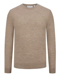 Tiger of Sweden Pullover aus leichter Merinowolle Beige