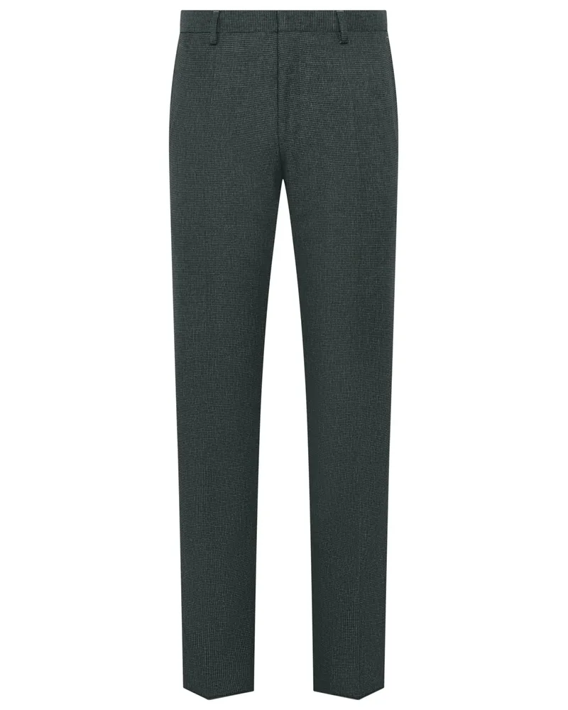 Roy Robson Softe Anzughose mit Stretch in Silk Touch-Qualität, Slim Fit in Grün