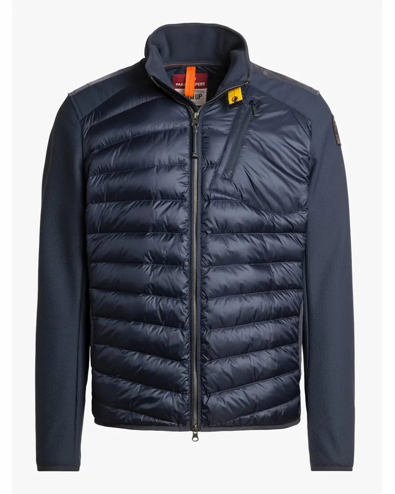 Parajumpers Hybrid-Steppjacke Jayden im Material-Mix in Marine
