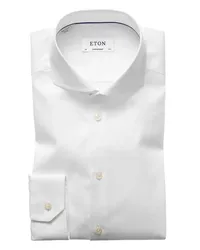 Eton Hemd, Contemporary Fit, Haifischkragen Weiß