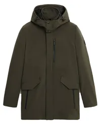 Woolrich Softshell-Parka mit Steppfutter, Barrowmac Oliv