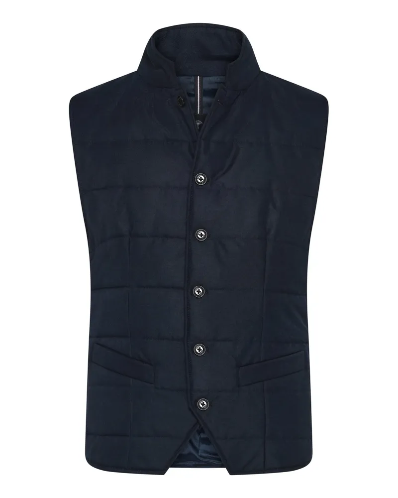 JOOP! Gesteppte Weste mit Stehkragen in Marine