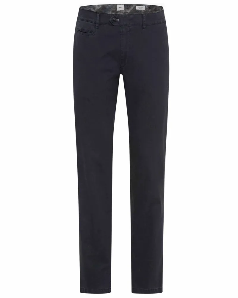 Brax Glatte Chino Everest mit Lyocell-Anteil, Regular Fit in Marine