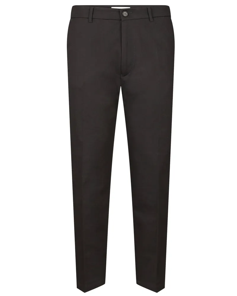 Drykorn Chino Ajend aus einem robusten Baumwollgemisch mit Stretch, Slim Fit in Schwarz
