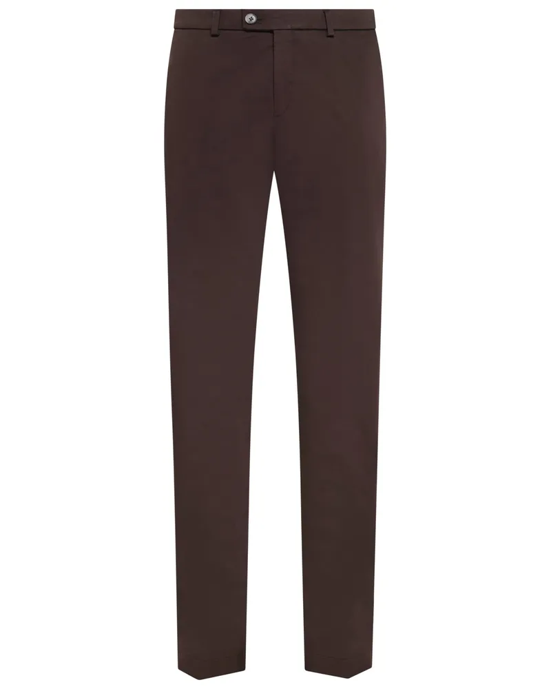 Hiltl Softe Chino Tilo I mit Stretchanteil in Dunkelbraun