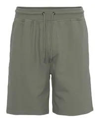 COLORFUL STANDARD Sweatshorts aus 100% Bio-Baumwolle Oliv