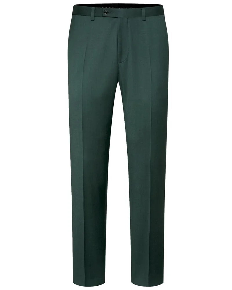 Digel Stretch-Anzughose Duncan aus Schurwolle ,Modern Fit in Dunkelgrün