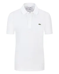 Lacoste Piqué-Poloshirt PH4012 Slim Fit, mit Krokodil-Aufnäher Weiß