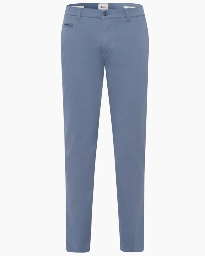 Brax Hi-Flex Chino Fabio, Modern Fit in Mittelblau