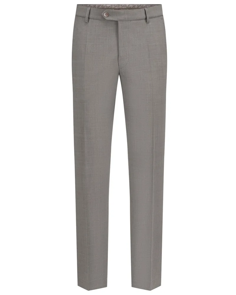 Meyer Hosen Wollhose Roma mit Stretchanteil, Regular Fit in Braun