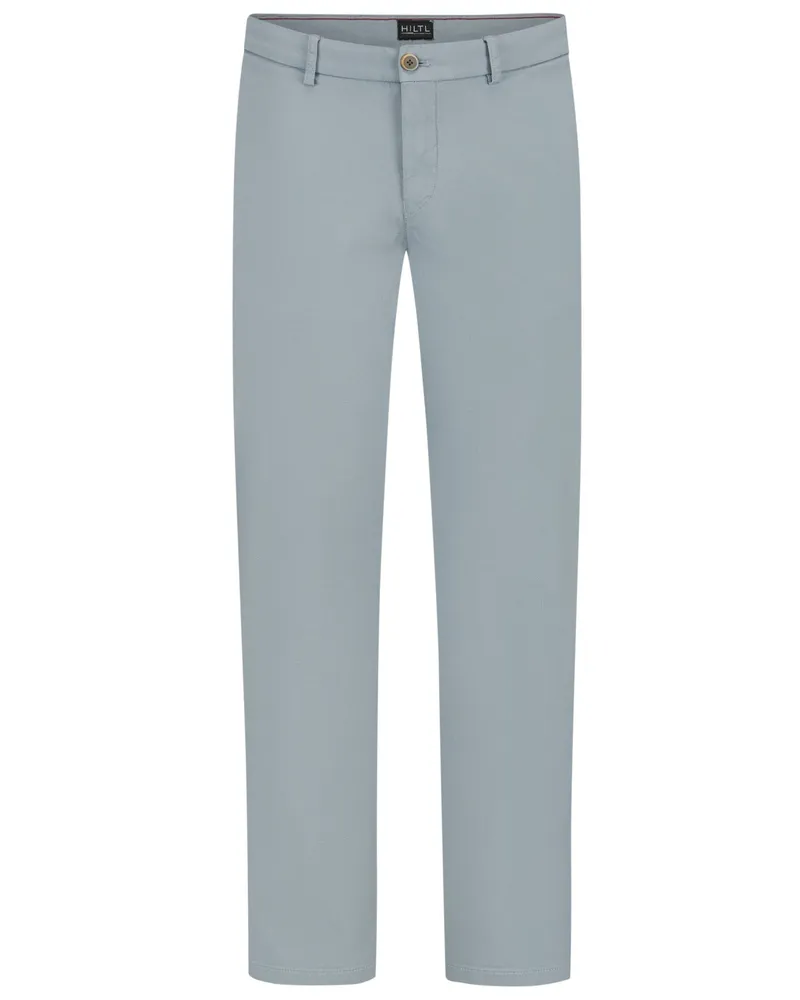 Hiltl Stretch-Chino Tamo aus ägyptischer Baumwolle in Hellblau