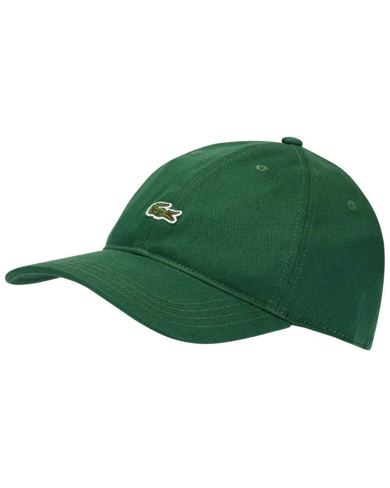 Lacoste Cap aus Baumwolle mit Logo-Stickerei, Unisex Grün