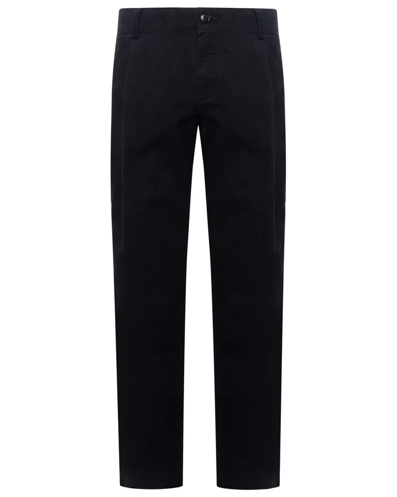 HUGO BOSS Softe Cord-Chino mit Stretch-Anteil, Slim in Marine