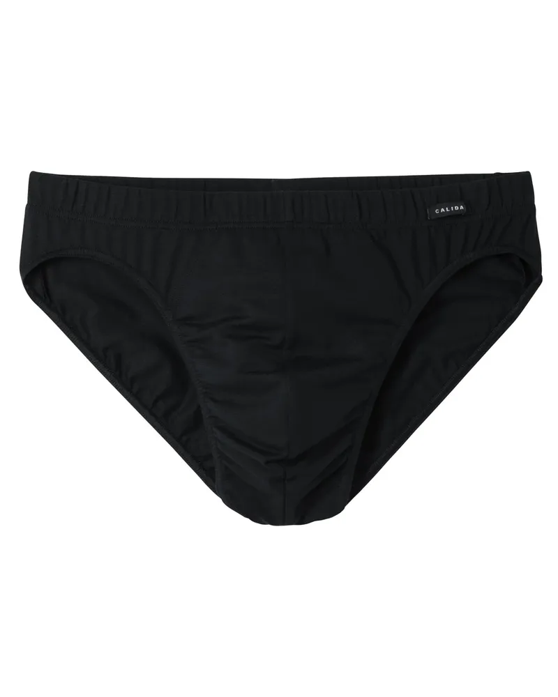 Calida Slip aus Pima Cotton-Jersey in Schwarz