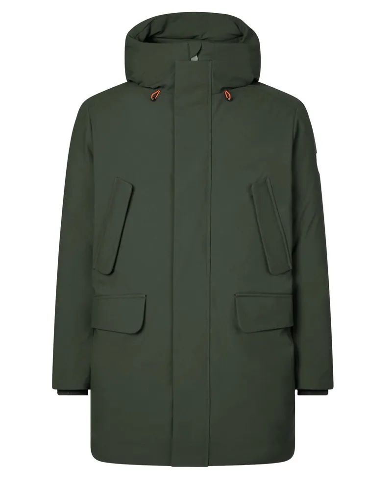 Save The Duck Langer Parka Wilson mit PLUMTECH®-Füllung in Grün