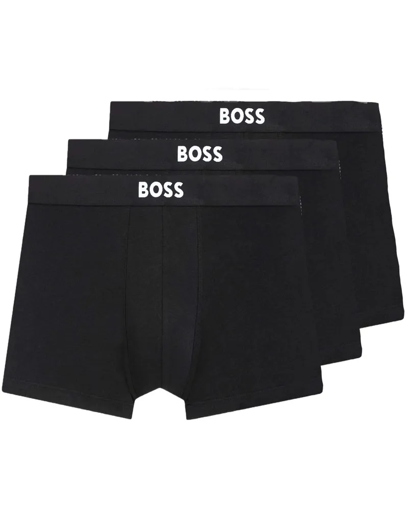 HUGO BOSS 3er-Pack Boxer Trunks mit Stretchanteil in Marine